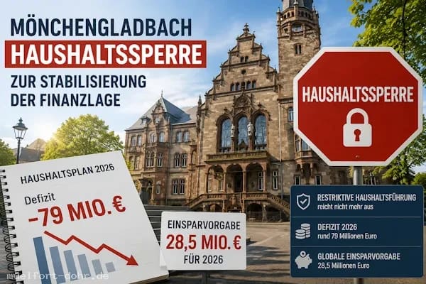 Mönchengladbach Haushaltssperre